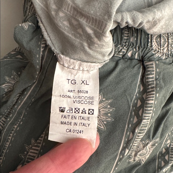 DJAB Olive Patterned Shorts - Picture 4 of 5